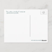 "Daar wacht ik op" Briefkaart (Achterkant)