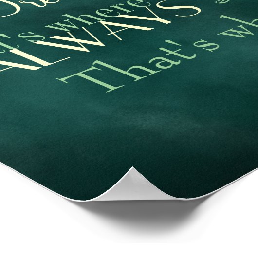 Daar wacht ik op Poster (Hoek)