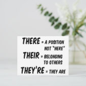 Daar zijn ze briefkaart (Staand voorkant)