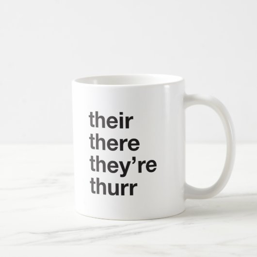 daar zijn ze drie koffiemok (Rechts)