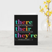 Daar zijn ze hun Engelse grammatica leraar Kaart (Gele Bloem)