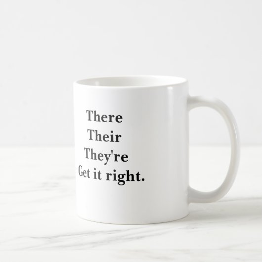 Daar zijn ze mok (Rechts)