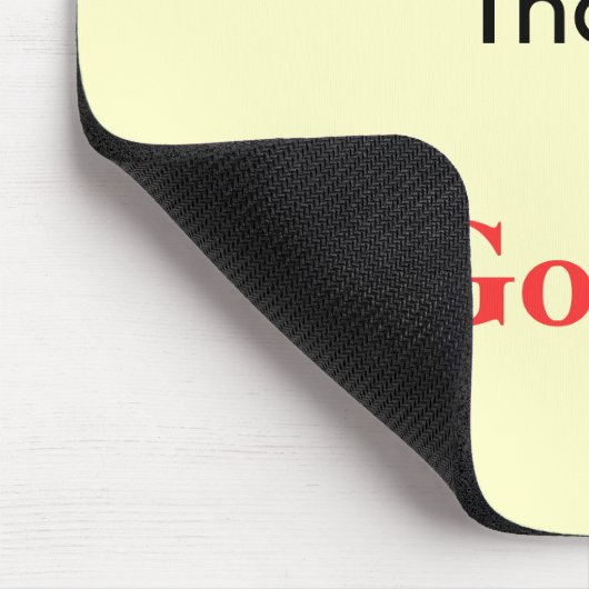 Daar zijn ze, snap je het? muismat (Hoek)