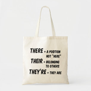 Daar zijn ze tote bag