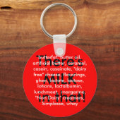 Daar zit MILK in!, botervet, boterolie, een.. Sleutelhanger (Voorkant)