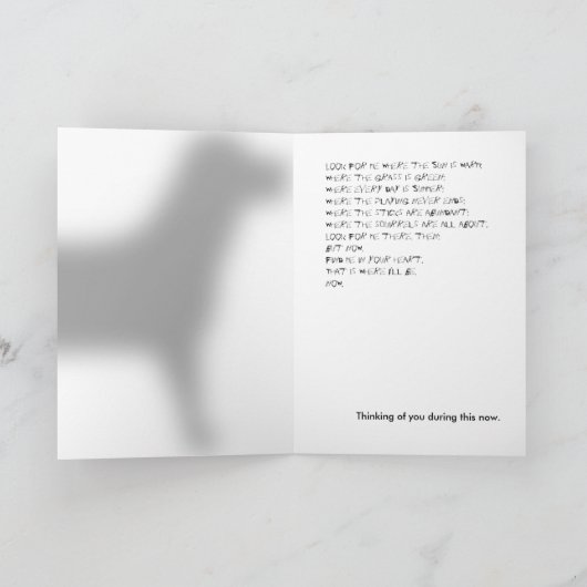 Daar zul je me vinden. kaart (Binnen)