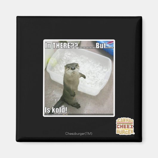 Daarbinnen? Is Kold! Magneet (Voorkant)