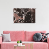 Daarentegen Canvas Afdruk (Insitu (Woonkamer))