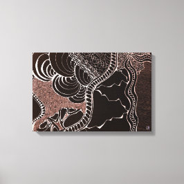 Daarentegen Canvas Afdruk