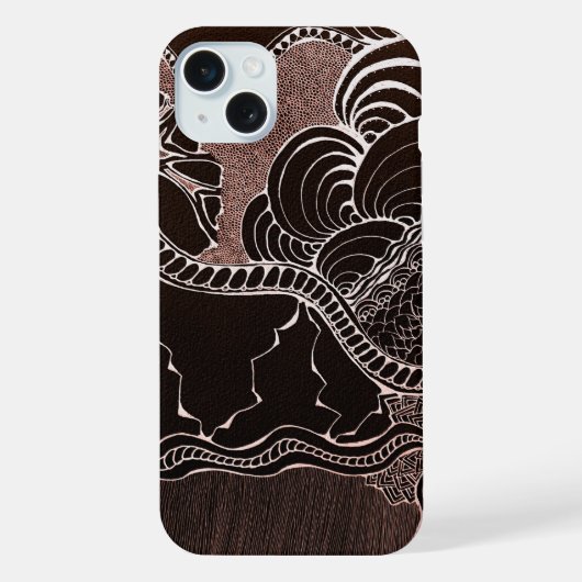Daarentegen iPhone Hoesje (Achterkant)