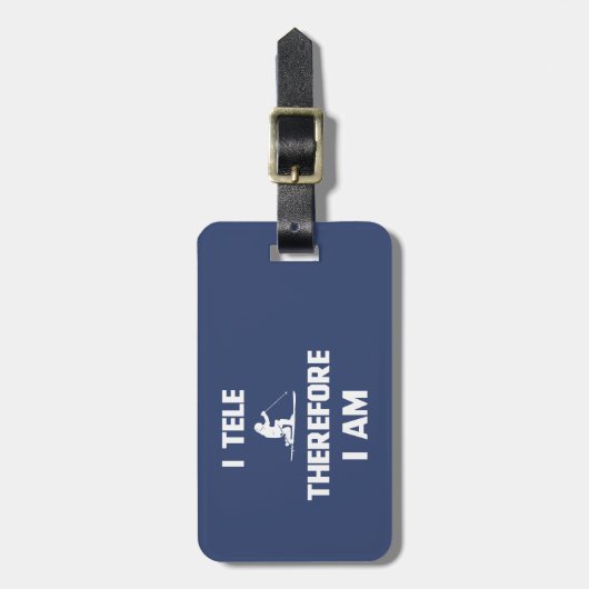 Daarom ben ik bagagelabel (Voorkant verticaal)