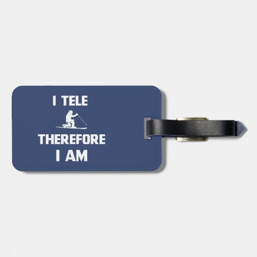 Daarom ben ik bagagelabel (Achterkant horizontaal)