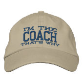 Daarom ben ik de coach pet (Voorkant)