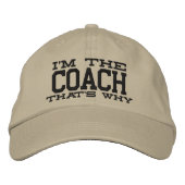 Daarom ben ik de coach pet (Voorkant)