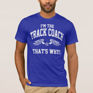 Daarom ben ik de spoorcoach t-shirt