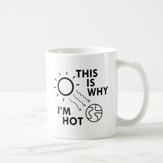 Daarom ben ik heet koffiemok (Rechts)