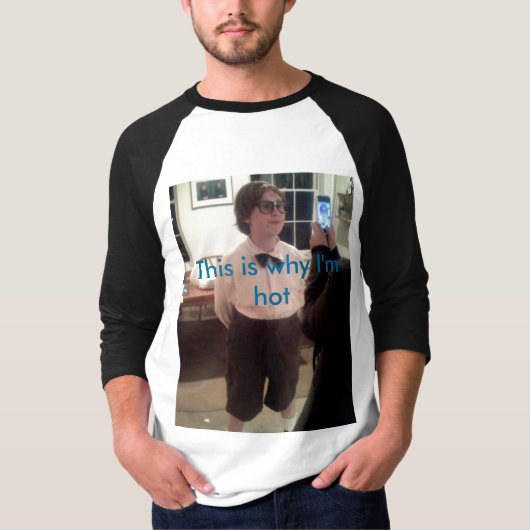 Daarom ben ik heet t-shirt (Voorkant)