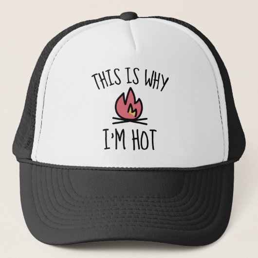 Daarom ben ik heet trucker pet (Voorkant)