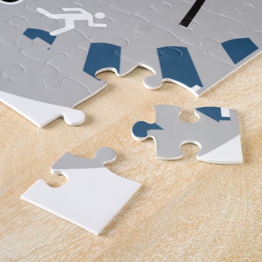 Daarom ben ik Triathlon Legpuzzel (Zijkant)