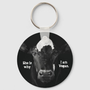 Daarom ben ik Vegan Sleutelhanger