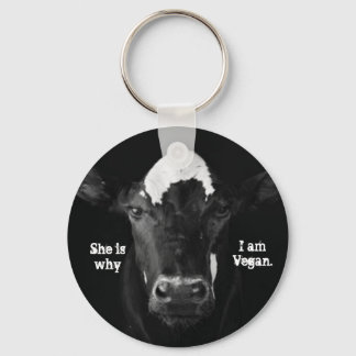 Daarom ben ik Vegan Sleutelhanger
