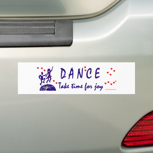 Daarom Dance Bumpersticker (Op auto)