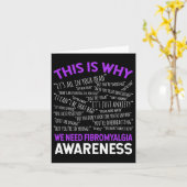 Daarom hebben we fibromyalgie-bewustzijn nodig kaart (Gele Bloem)