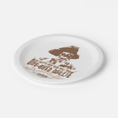 "Daarom noemen ze je eenogige Willie" Papieren Bordje (Gekanteld)