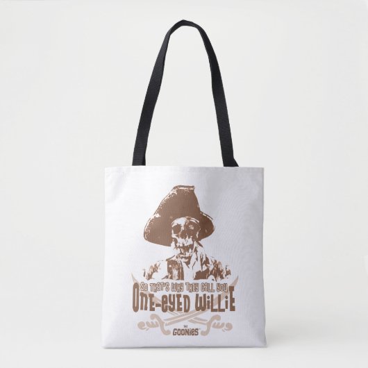 "Daarom noemen ze je eenogige Willie" Tote Bag (Voorkant)