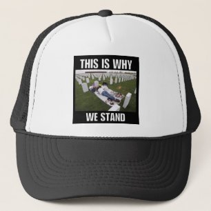 DAAROM STAAN WIJ HIER TRUCKER PET
