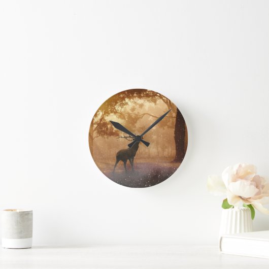 Daas in het bos ronde klok (Huis)