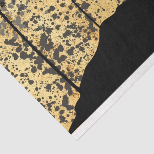 Daas in het bos tissuepapier (Detail)