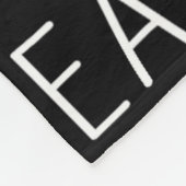 Dab Aarde Zonsverduistering Ga naar planeet Zijn A Fleece Deken (Hoek)