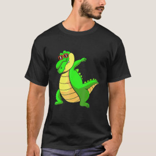 Dab Alligator Dabbing Krokodil Voor Kinderen T-shirt
