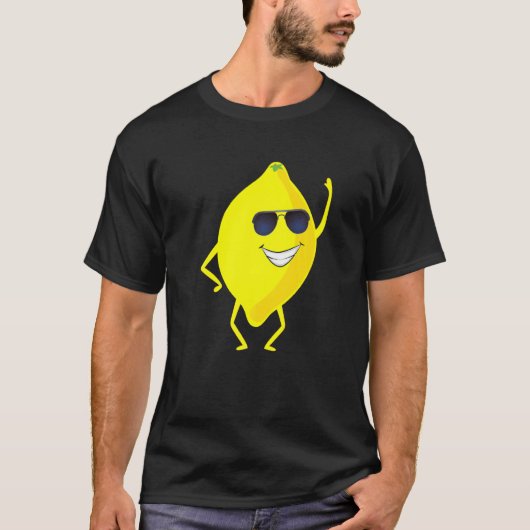 Dab Blackberry Dansdanserend Dabbing Lemon Fruit T-shirt (Voorkant)