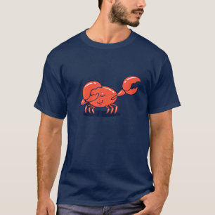 Dab Crab - Dabbing Crab Cartoon Funny T-shirt