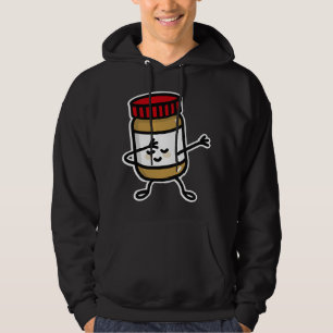 Dab dabben Pindakaas peuter jam smeert Hoodie