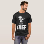 Dab Dabbing Chef Cooking Guru  Cook Retro Culinary T-shirt (Voorkant volledig)