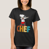 Dab Dabbing Chef Cooking Guru  Cook Retro Culinary T-shirt (Voorkant)