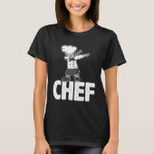 Dab Dabbing Chef Cooking Guru  Cook Retro Culinary T-shirt (Voorkant)