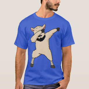 Dab Dabbing Lama Beard Llama Gift Wizard Whitebeer T-shirt