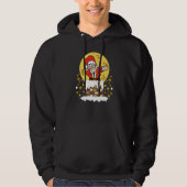 Dab Dabbing Santa Claus Christmas Eve Xmas Party Hoodie (Voorkant)