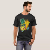 dab dance dabbing ananas t-shirt (Voorkant volledig)