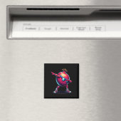 Dab Dance Granaatappel Grappig Dansen Dabbing Frui Magneet (Insitu (Vaatwasser))