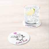 DAB de KUNSTENAAR EGEL Ronde Kartonnen Onderzetter (Insitu)