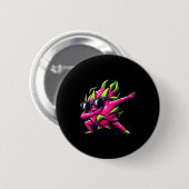 Dab Fruit Dancing Dabbing Dragon Fruit Meme Ronde Button 5,7 Cm (Voorkant /achterkant)