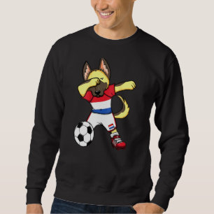Dab German Shepherd Nederland Soccer Fans Jersey Trui