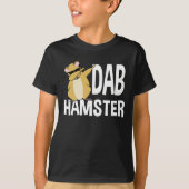 Dab Hamster Funny Cute Dabbing Animal Dance T-shirt (Voorkant)