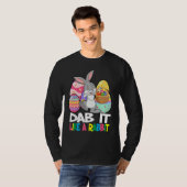 Dab It Like A Rabbit Easter Day   For Boys Girls   T-shirt (Voorkant volledig)