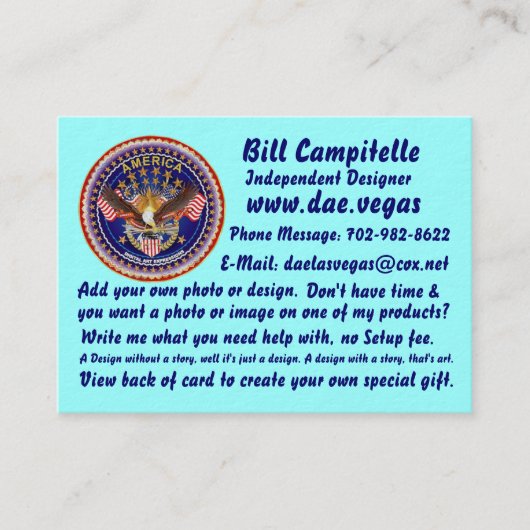 dab-kaart contactkaartje (Voorkant)